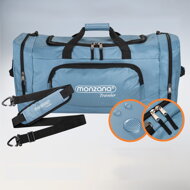 Schulter-Reisetasche JERGY, 90 l, 65x32x33 cm, blau