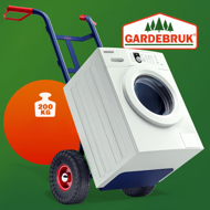 Klappbare Sackkarre CART, max. 200 kg, blau