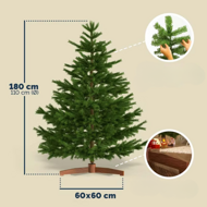 Künstlicher Weihnachtsbaum FROST, 180 cm, grün