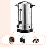 Tee/Glühweinkocher COZY, 20 l, silber