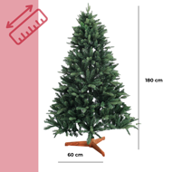 Künstlicher Weihnachtsbaum FROST, 180 cm, grün