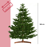 Künstlicher Weihnachtsbaum FROST, 180 cm, grün