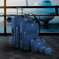 Kofferset TRAVEL, 5-teilig, mitternachtsblau