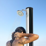 Solardusche KARIBIK, 35 l, silber/schwarz