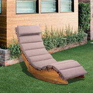 Schaukelliege BALI, 60x195x70 cm, naturbraun