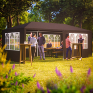Party-Zelt NEAPOL, 3x6 m, anthrazit