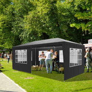 Party-Zelt NEAPOL, 3x6 m, anthrazit