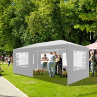 Party-Zelt NEAPOL, 3x6 m, weiß