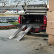 Auffahrrampen für Autos MARA, 2er-Set, 400 kg, 150 cm, Stahl