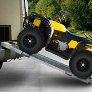 Auffahrrampen DRIVE, klappbar, max. 400 kg, 160 cm, Stahl