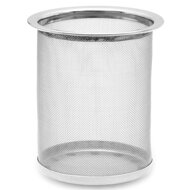 Teeset mit Sieb TEA 1,2L + 4 Tassen, transparent, silberfarben