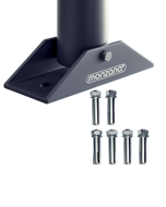 Klappbares Parkbügel-Set ANTONIA, 2 Stück, 800x470x440 mm, grau