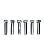 Klappbares Parkbügel-Set ANTONIA, 2 Stück, 800x470x440 mm, grau