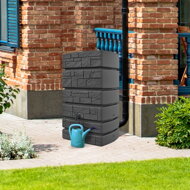 TOWER STONE Regentonne, 500l, anthrazit