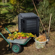 Gartenkomposter - Compogreen 380 l, schwarz