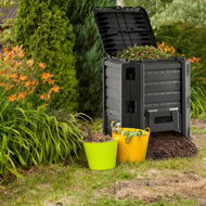 Gartenkomposter - Compogreen 380 l, schwarz