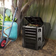 Gartenkomposter - Compogreen 380 l, schwarz