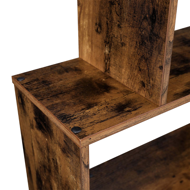 Bücherregal PRESTON, 70x24x190,5 cm, braun