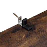 Bücherregal PRESTON, 70x24x190,5 cm, braun