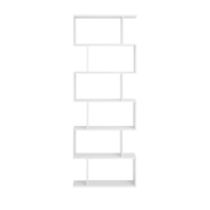 Bücherregal PRESTON, 70x24x190,5 cm, weiß 