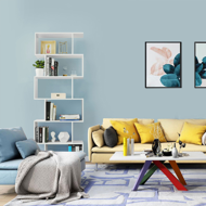 Bücherregal PRESTON, 70x24x190,5 cm, weiß 