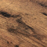 Sitzbank für den Flur mit Schuhablage INDY, 73x30x45cm, braun/schwarz