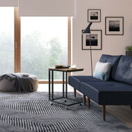Servierwagen auf Rollen HENRY, 50x35x62 cm, braun