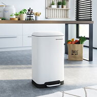 Mülleimer mit langsamer Schließung SLOW, 30 l, weiß