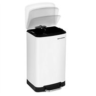 Mülleimer mit langsamer Schließung SLOW, 30 l, weiß
