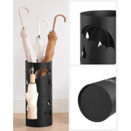 Metallständer für Regenschirme ANABEL, 17x41 cm, schwarz