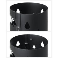 Metallständer für Regenschirme ANABEL, 17x41 cm, schwarz