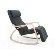 Schaukelstuhl, Liege SWING, Belastbarkeit 150 kg, 67x115x91 cm, anthrazit