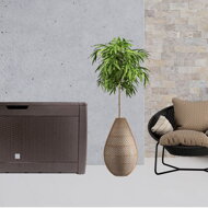 Aufbewahrungsbox RATO, 310l, 119x48x60cm, braun