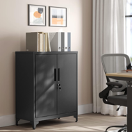 Metallschrank RAVEN, 40x80x90 cm, schwarz 