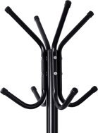 Standgarderobe SAMUEL, 49x176 cm, schwarz