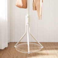 Standgarderobe SANDRA 44x182 cm, weiß