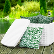 Gartenmöbel-Set TREE, 3-teilig, weiß