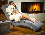 Großer Plüschbär BENY, 100 cm, creme