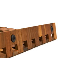 Badematte CUBE, Akazienholz, 80x50x1 cm, braun