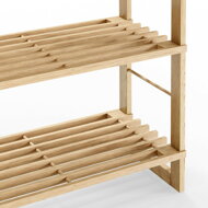 Holzregal ÖLAND, 58x27x136 cm, 5 Regalböden, braun