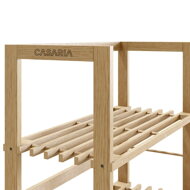 Holzregal ÖLAND, 58x27x136 cm, 5 Regalböden, braun