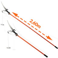 Teleskopsäge mit Schere MOREL, 2,6 m, orange