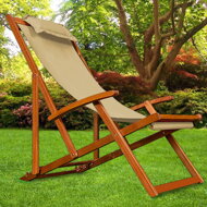 Gartenliege SIENA, 60x94 cm, beige