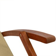 Gartenliege SIENA, 60x94 cm, beige
