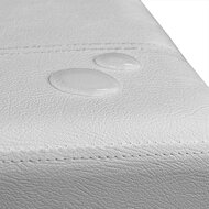 Sitzbank mit Stauraum BELLA, 115x38x38 cm, weiß