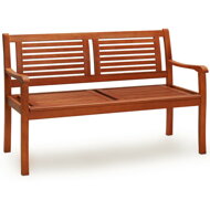 Gartenbank MANUELA, 120x60x90 cm, naturbraun