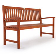 Gartenbank MAXIMA, 152x55x90 cm, naturbraun
