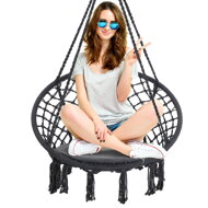 Hängesessel BOHO, Ø 61 cm, anthrazit