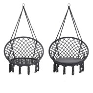 Hängesessel BOHO, Ø 61 cm, anthrazit