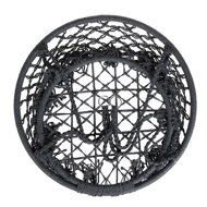Hängesessel BOHO, Ø 61 cm, anthrazit